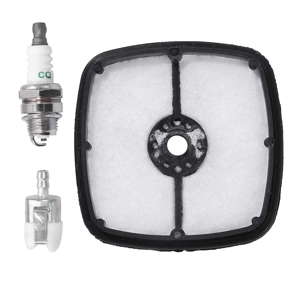 Anxingo SRM 225 air filter and spark plug kit front view