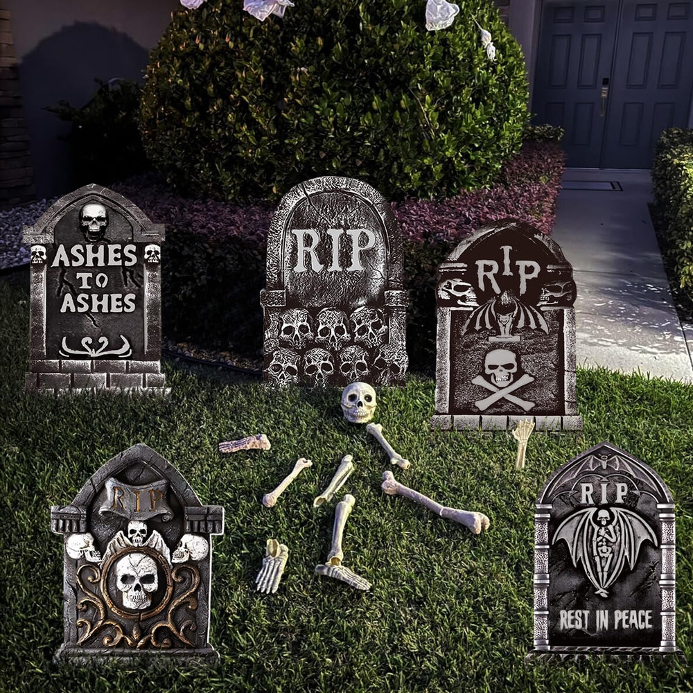 ANYGIFT Halloween decorations in a backyard setting