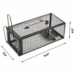 Anyhall 12.5 x 5.5 x 4.5 inches rat trap side view