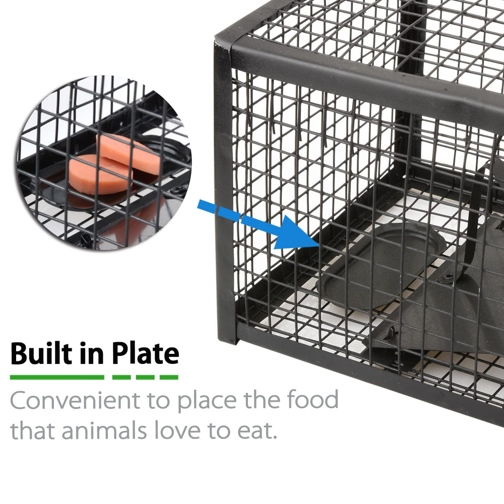 Anyhall live rodent trap with door closed