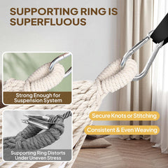ANYOO Portable Hammock packed in storage bag