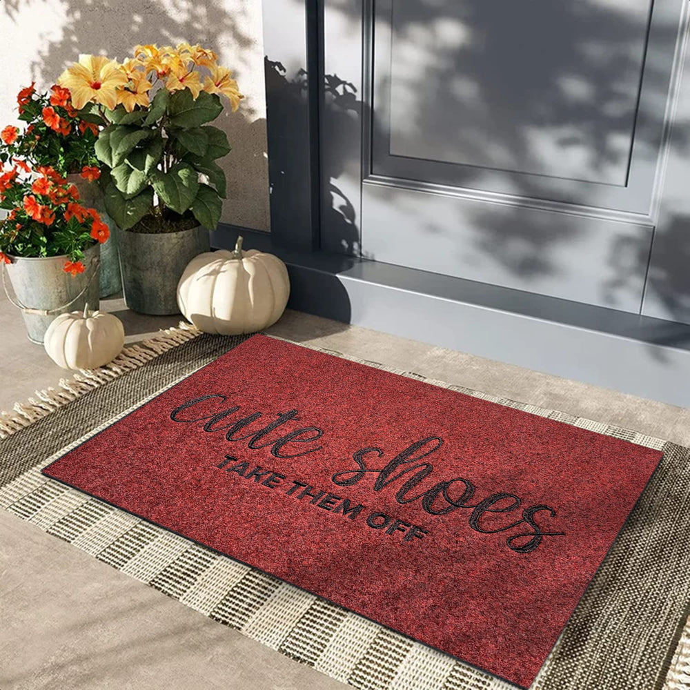 AOAOPQ Funny Doormat in hallway entryway