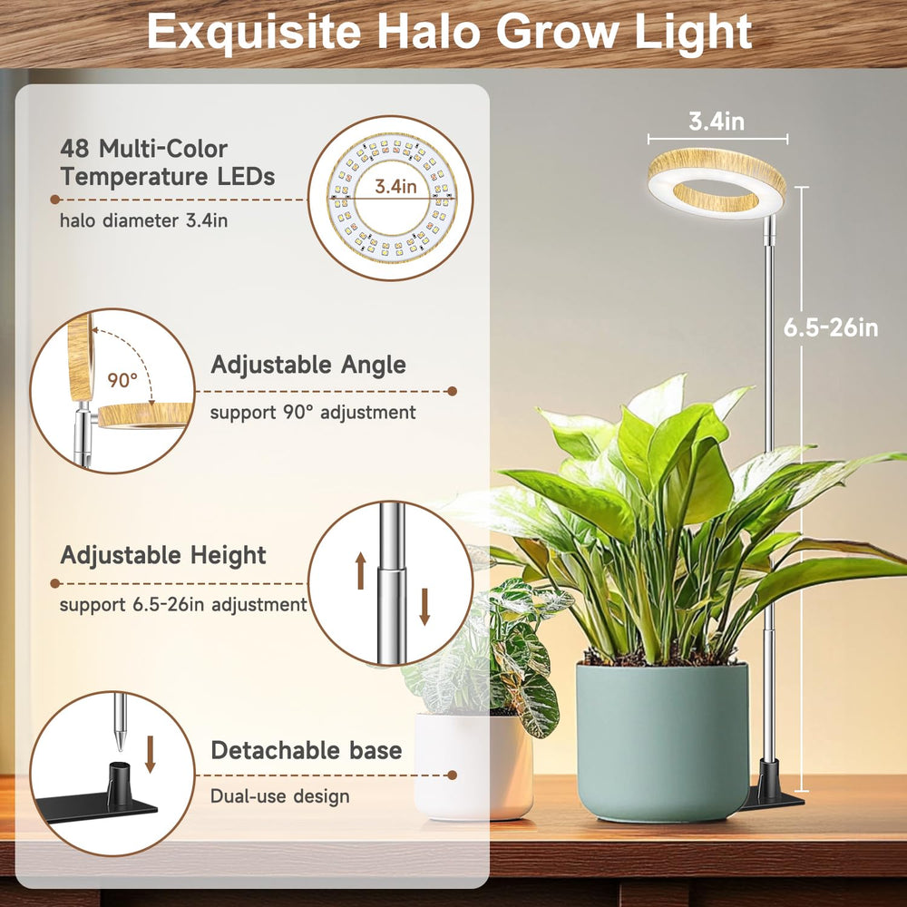 Aokrean Grow Light in a living room setting