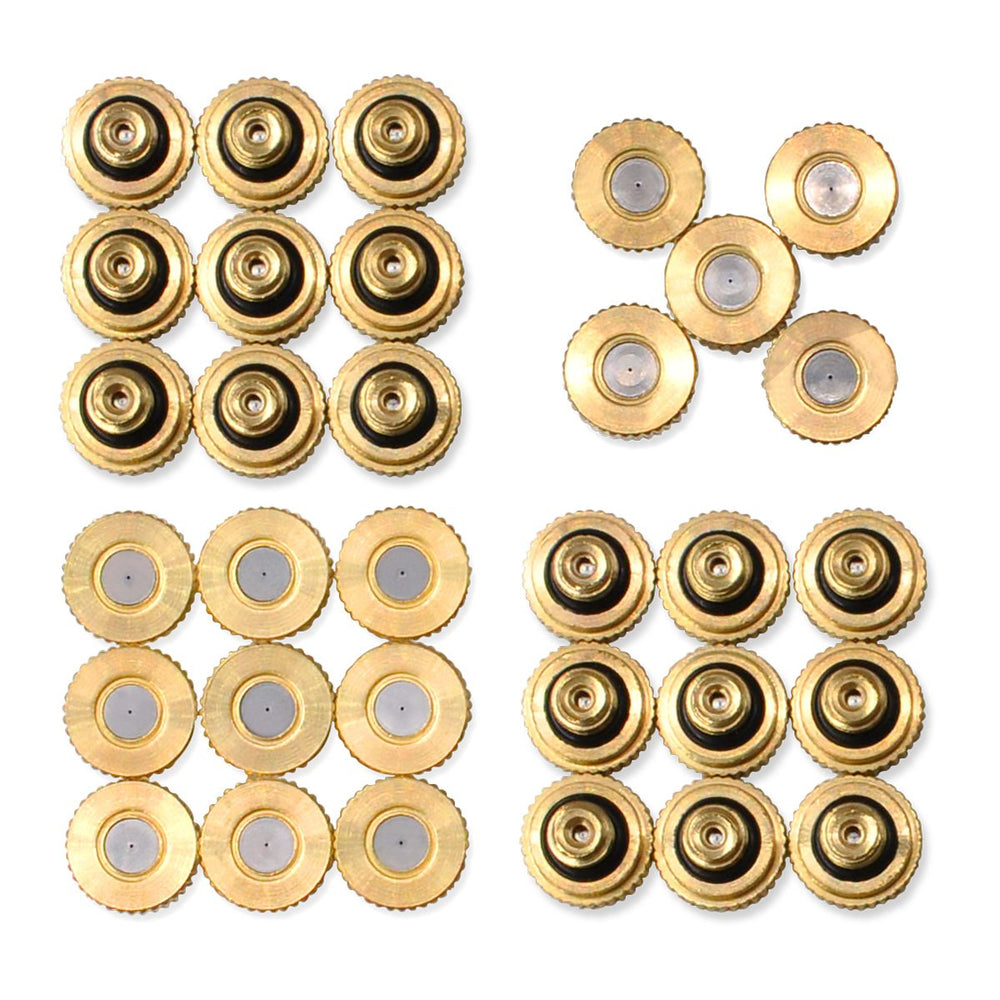 Aootech Brass Misting Nozzles 32-Pack front view