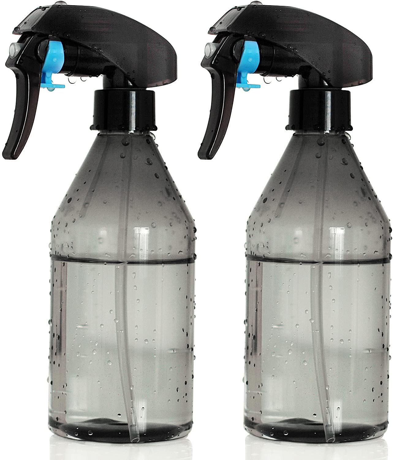 AORAKI Mister Spray Bottle front view, clear grey design