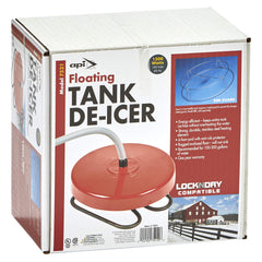 API Floating Pond De-Icer showing stainless steel heating element