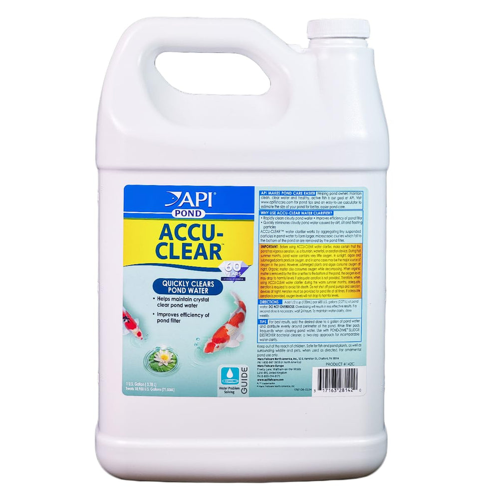 API Pond ACCU-Clear 1-Gallon bottle front view