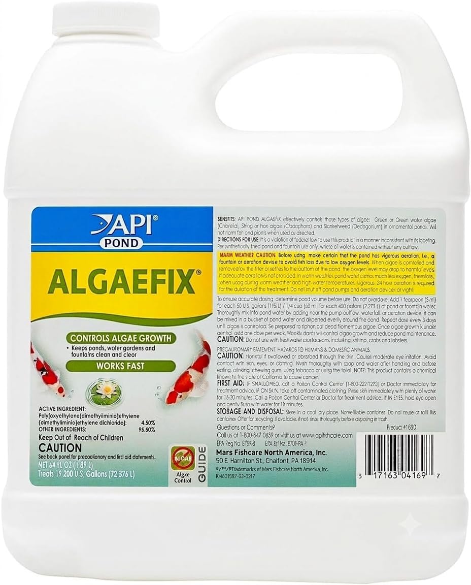 API Pond ALGAEFIX 64 fl oz bottle front view