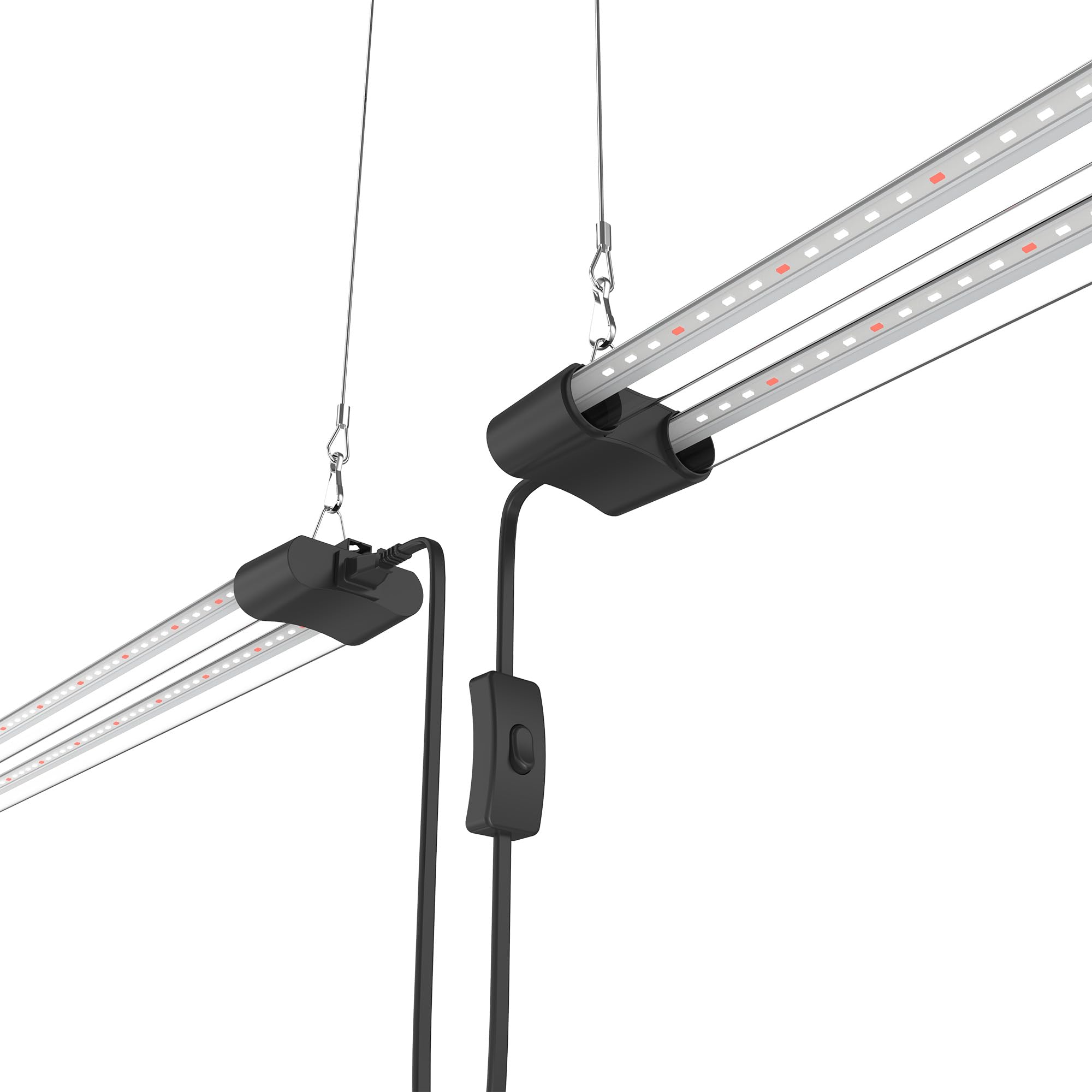 APICDOM LED Grow Light 2FT back view with cable connection
