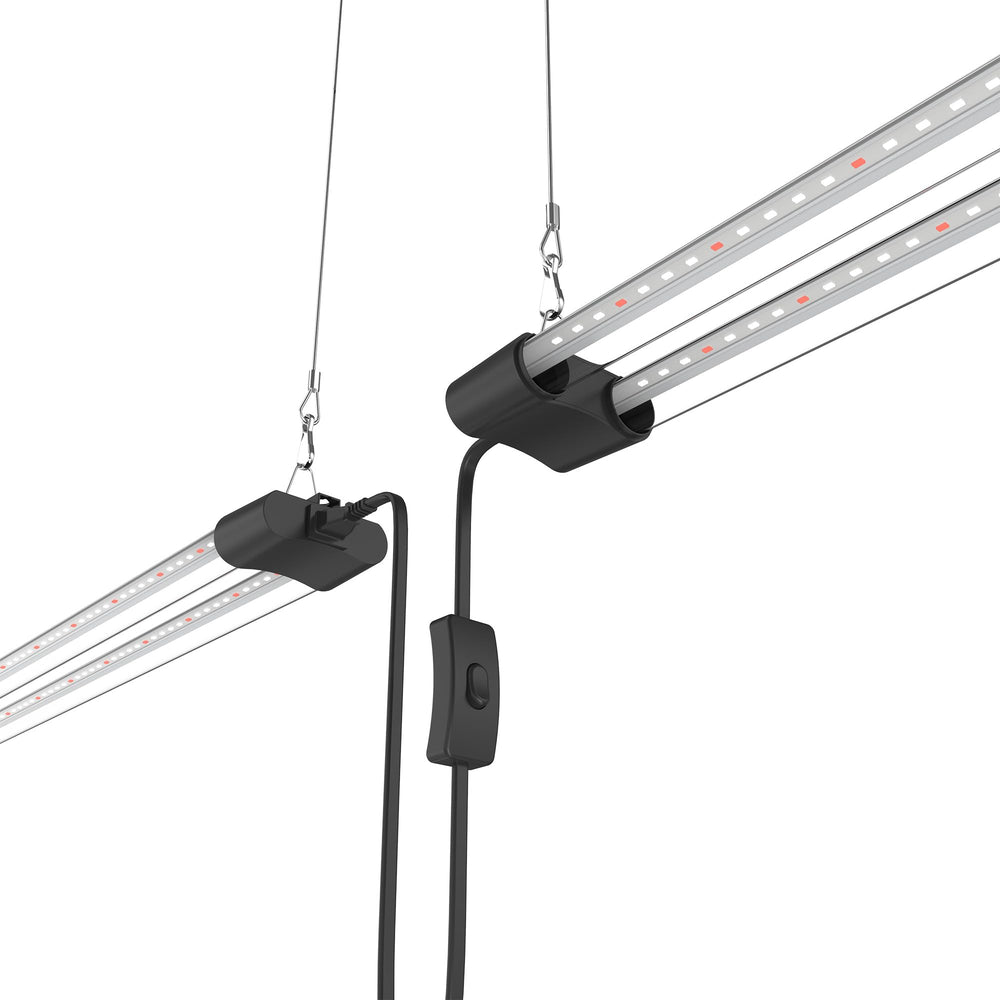 APICDOM LED Grow Light 2FT back view with cable connection