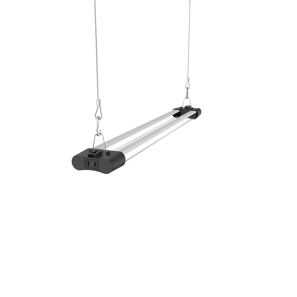 APICDOM LED Grow Light 2FT installation setup in indoor garden