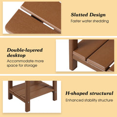 Apolimi Adirondack Outdoor Side Table assembly guide