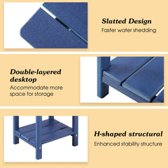 Apolimi Adirondack Outdoor Side Table assembly tools included