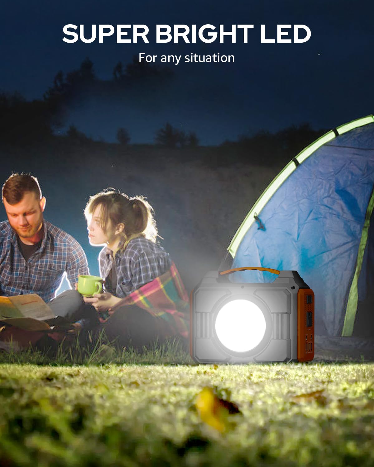 Apowking solar generator with all included accessories