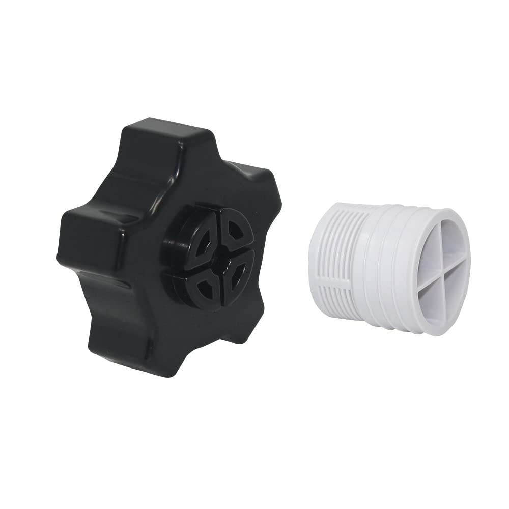 AppliaFit Drain Cap Assembly on a workbench ready for installation