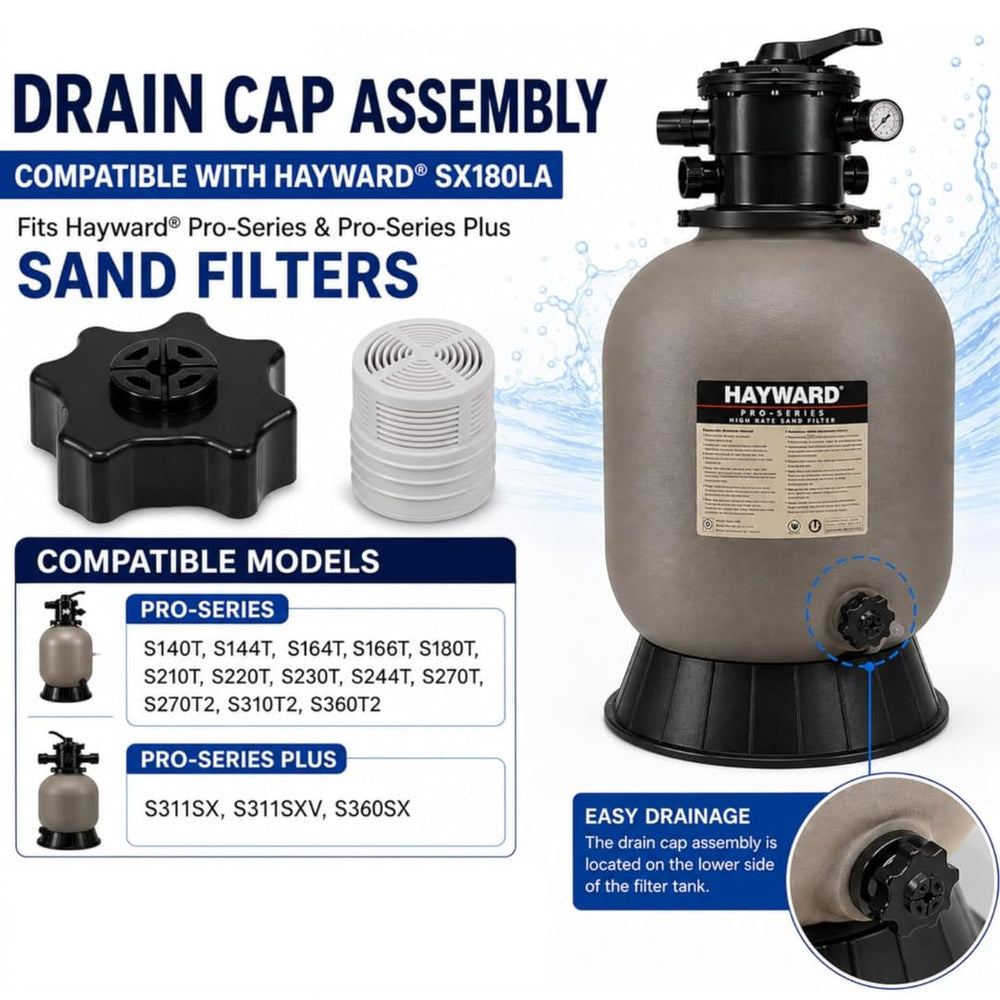 AppliaFit Drain Cap Assembly packaging with product details