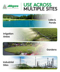 Application of ALLIGARE Diquat Herbicide in a pond