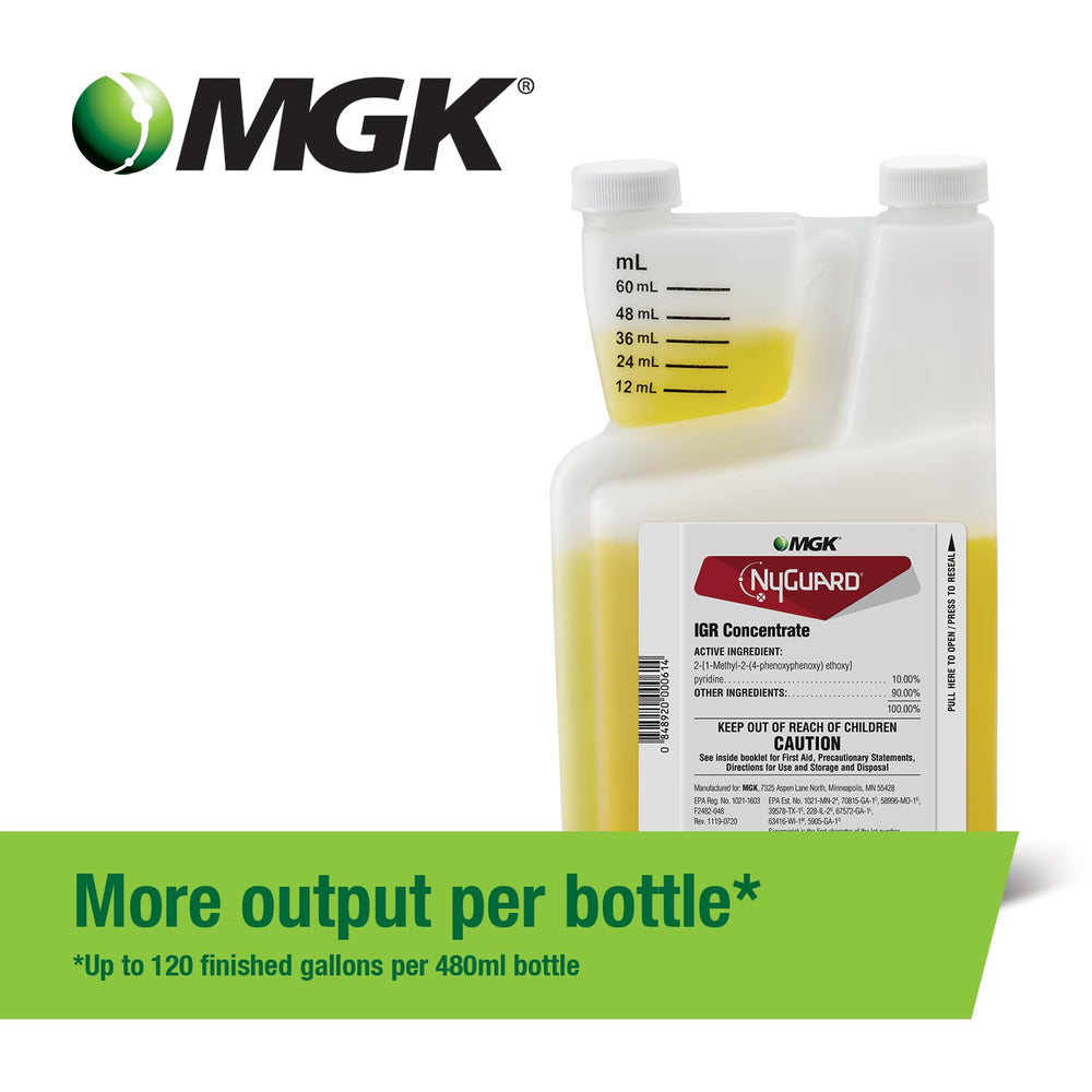 Application of MGK NyGuard IGR Concentrate in garden