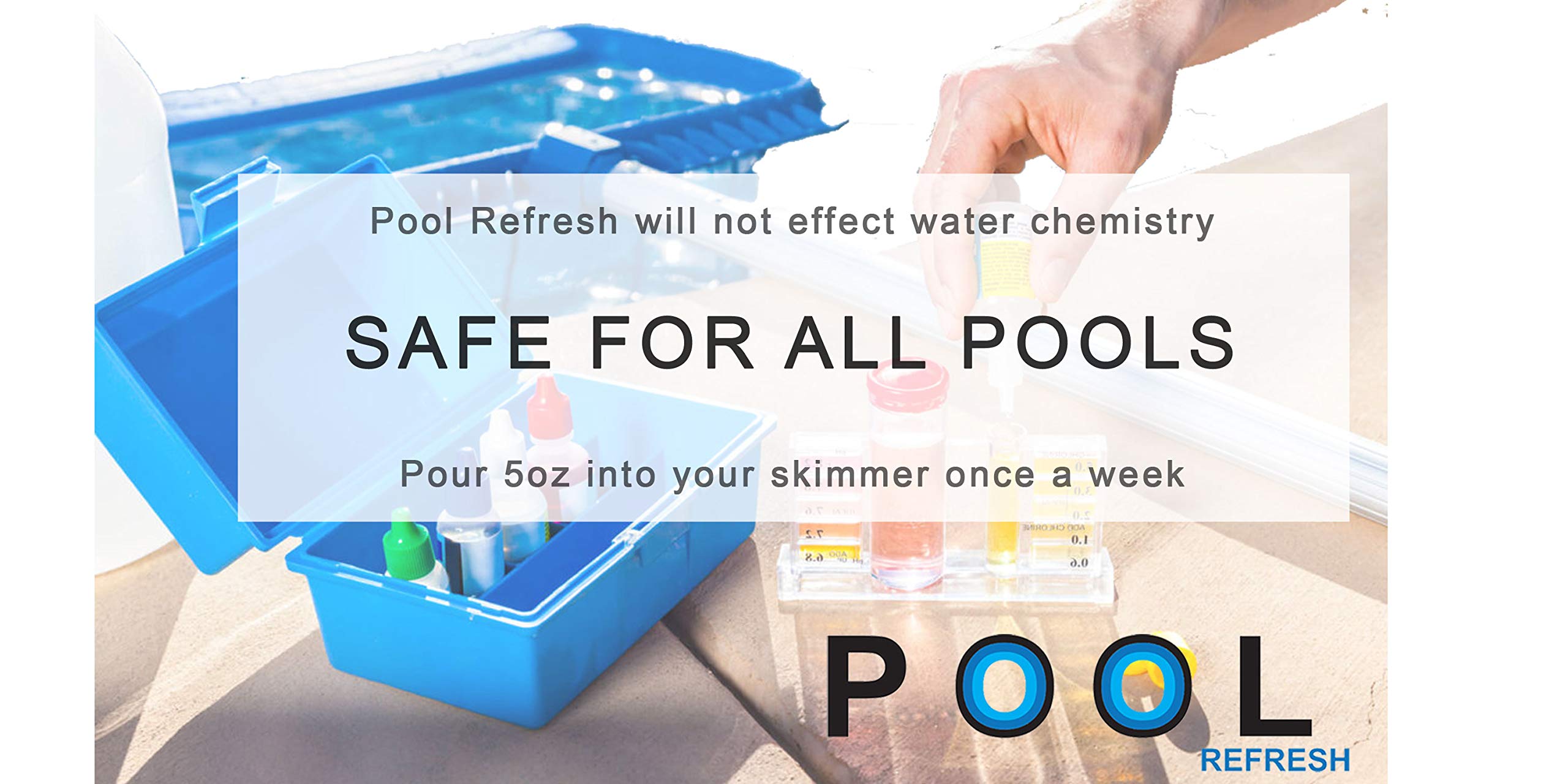 Application of Pool Refresh in a swimming pool