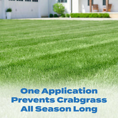 Application of Scotts Halts on a lawn