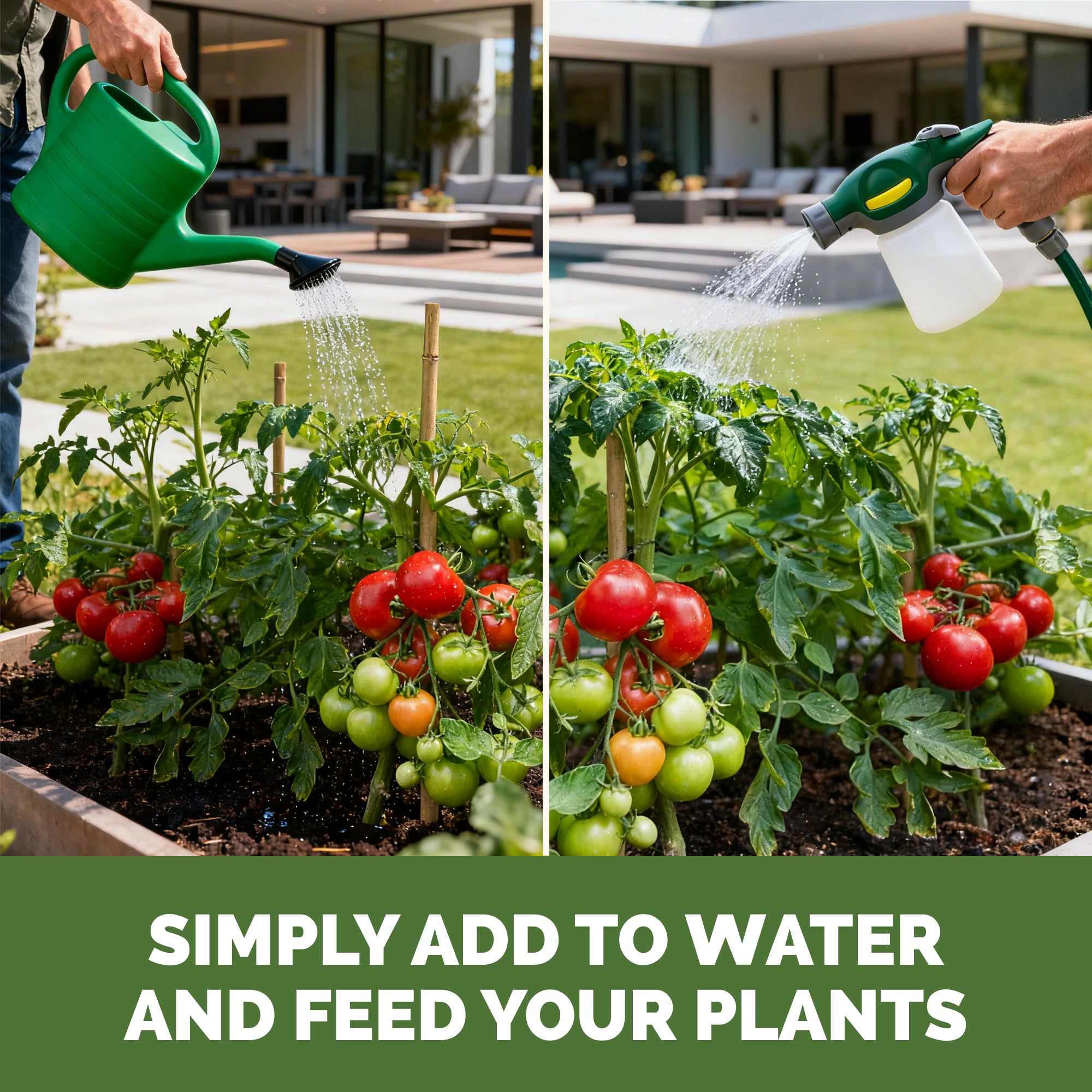 Application of TPS NUTRIENTS Tomato Fertilizer on tomato plants