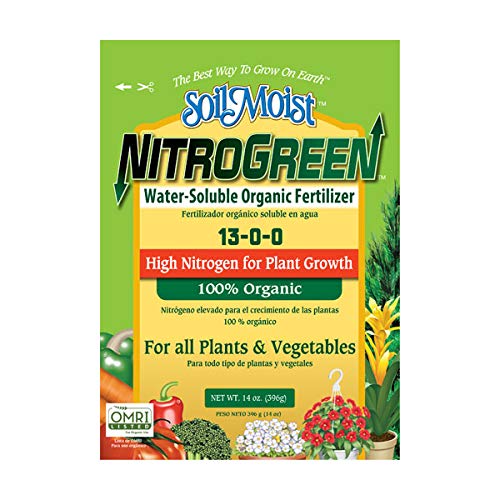 Aprceo SoilMoist NitroGreen 14 oz organic fertilizer bottle front view