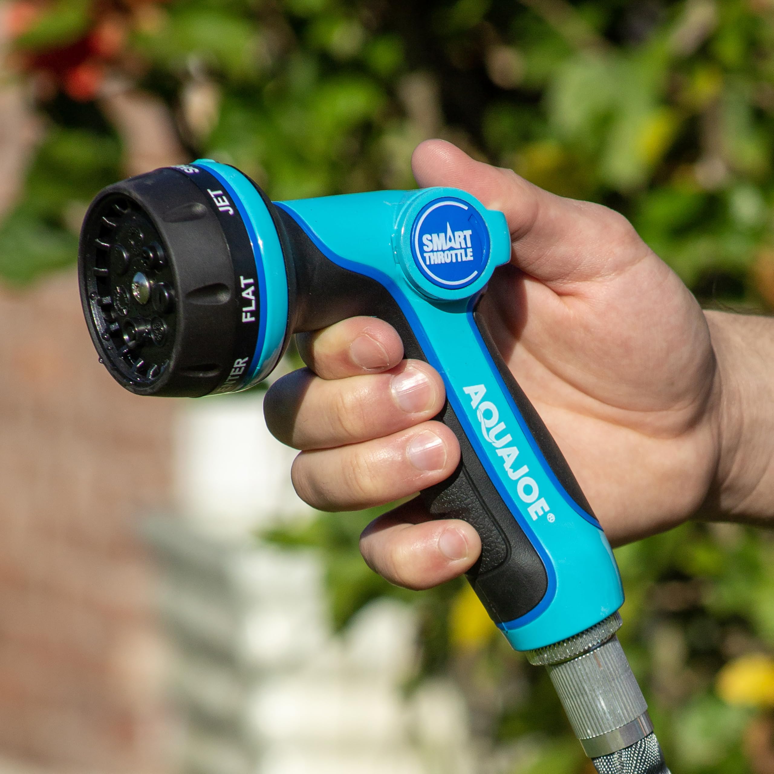 Aqua Joe Hose Nozzle in packaging, ready for sale