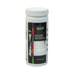 AquaChek 7-Way Pool Test Strips silver model front view