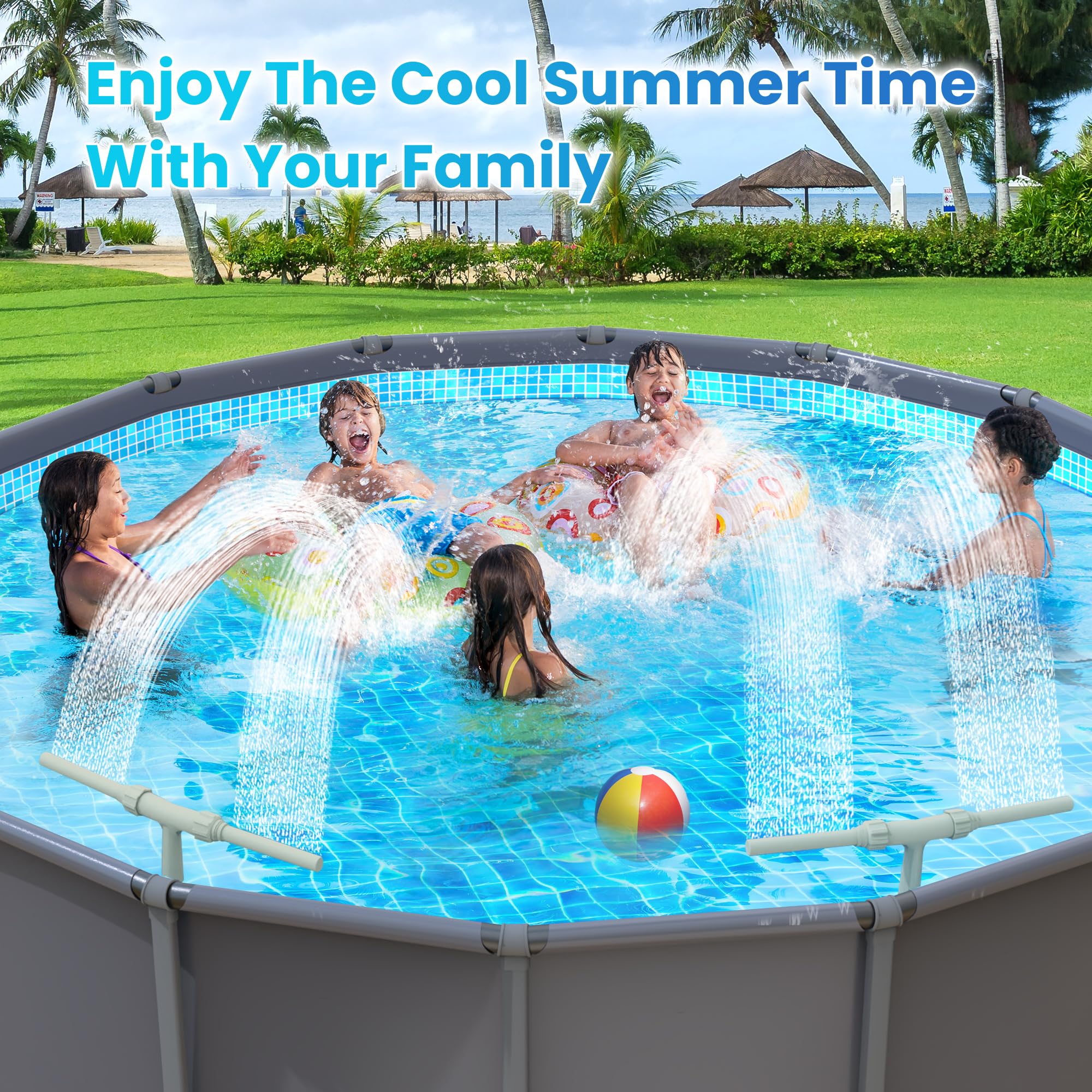 AquaJoyer Pool Fountain details and specifications