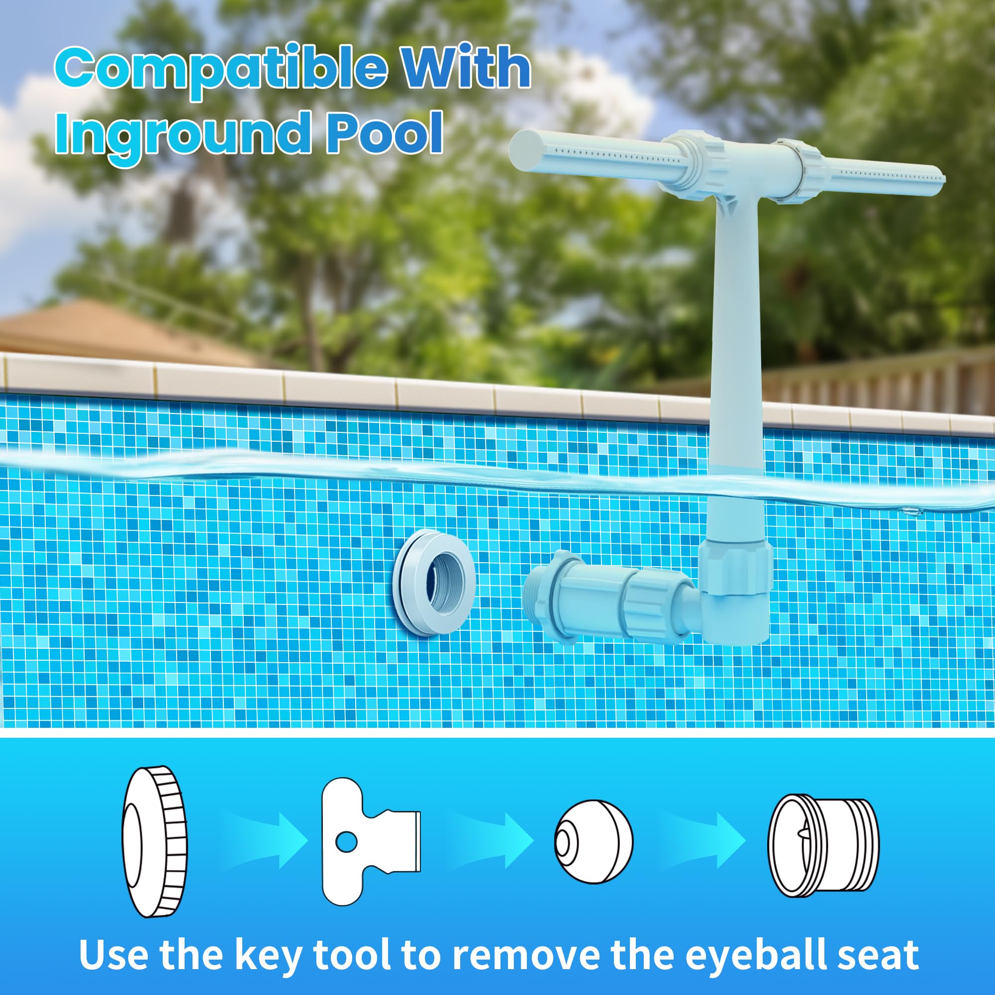 AquaJoyer Pool Fountain packaging