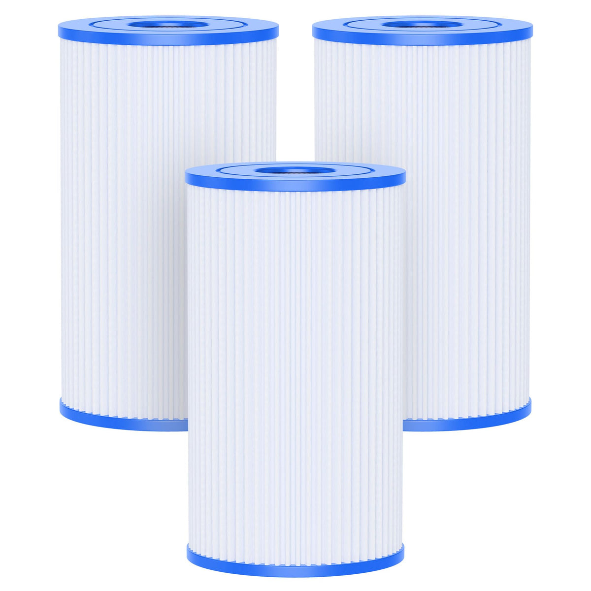 AQUALTRA Pool Filter B 3 Pack, front view