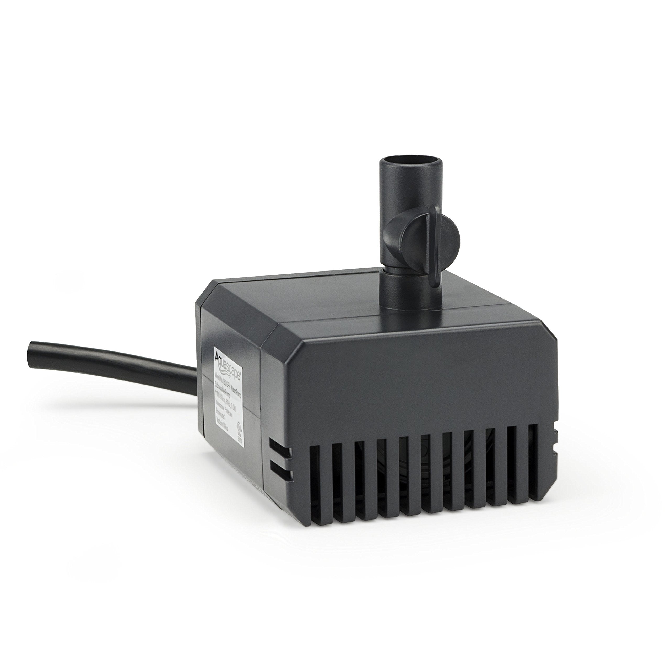 Aquascape 180 GPH water pump with durable pre-filter cage