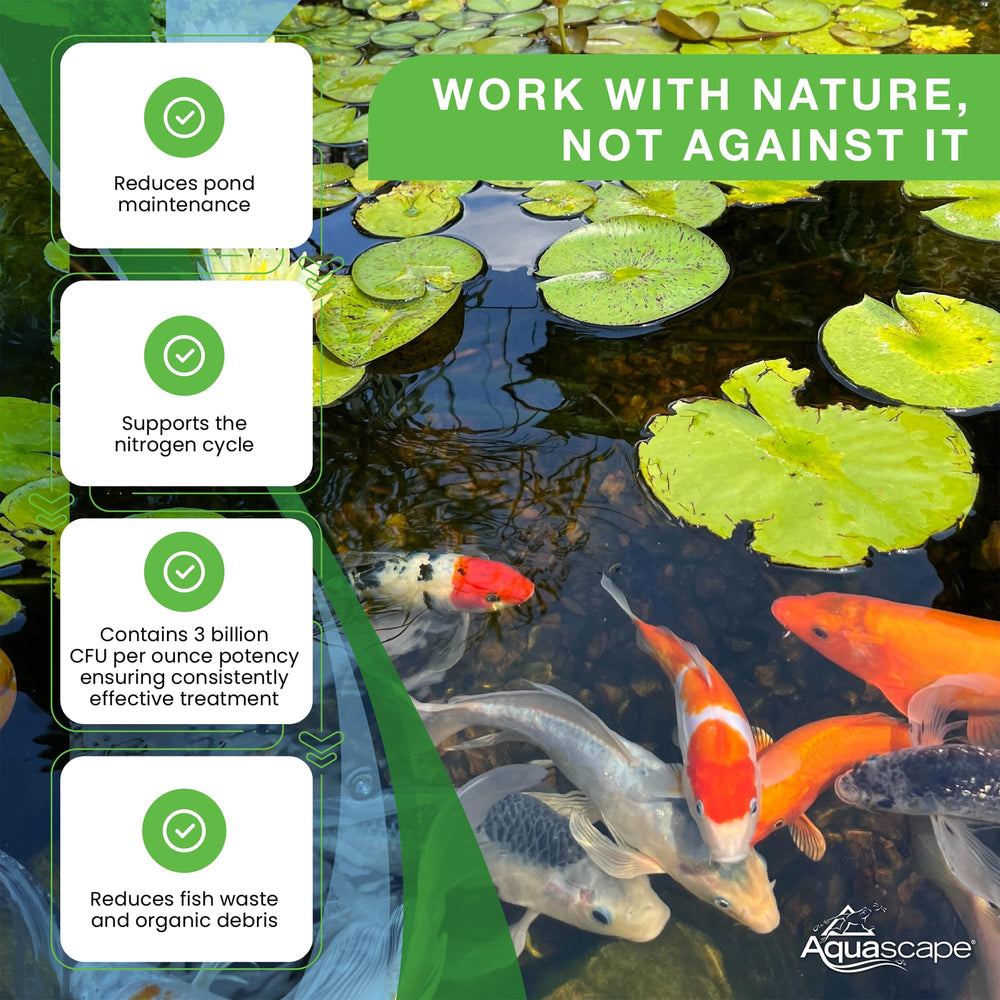 Aquascape beneficial bacteria container side view