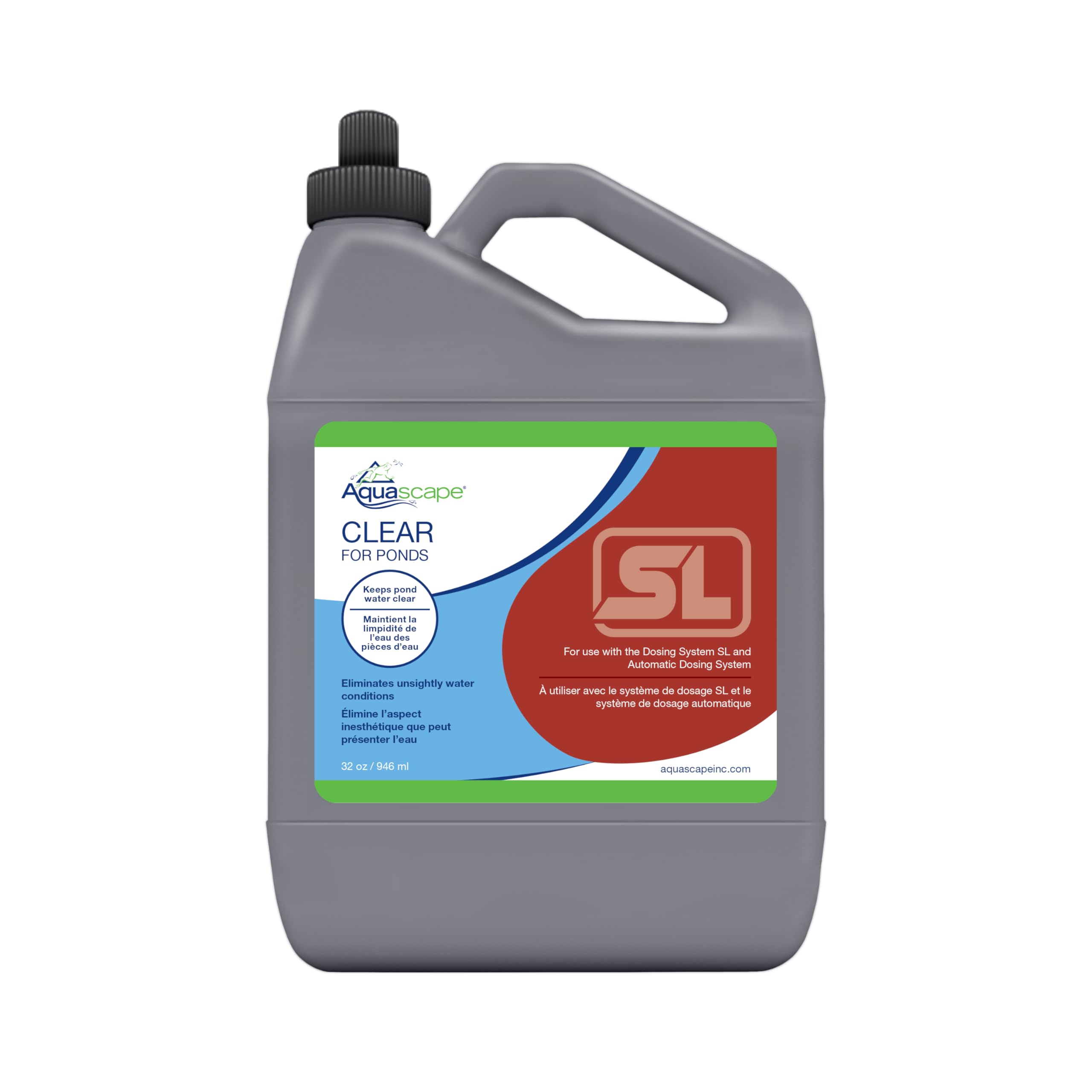 Aquascape Clear Pond Water 32 oz bottle front view