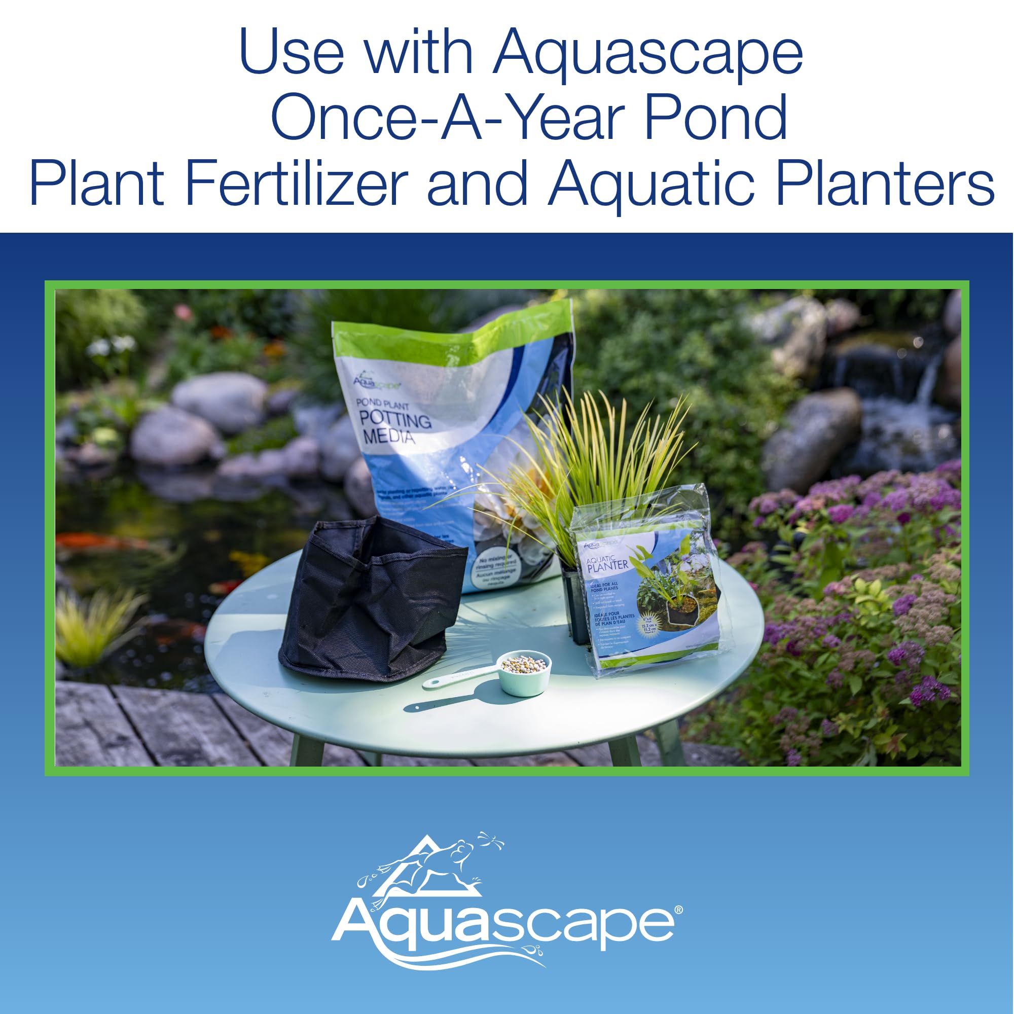 Aquascape Pond Plant Potting Media bag side view