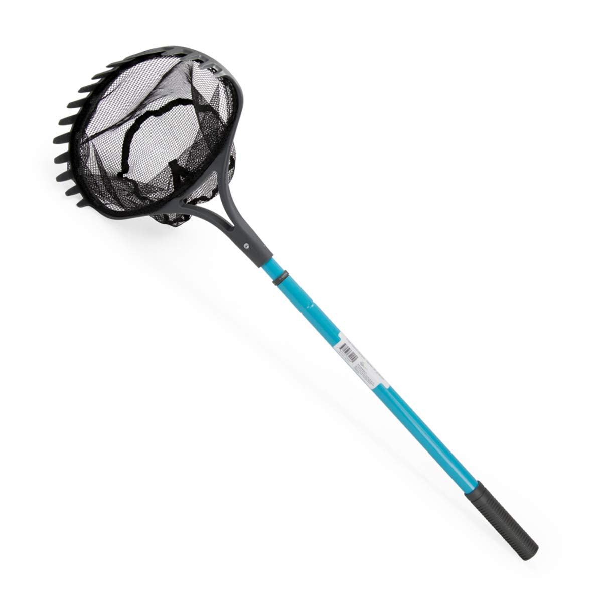 Aquascape Pond Shark with extended handle in pond