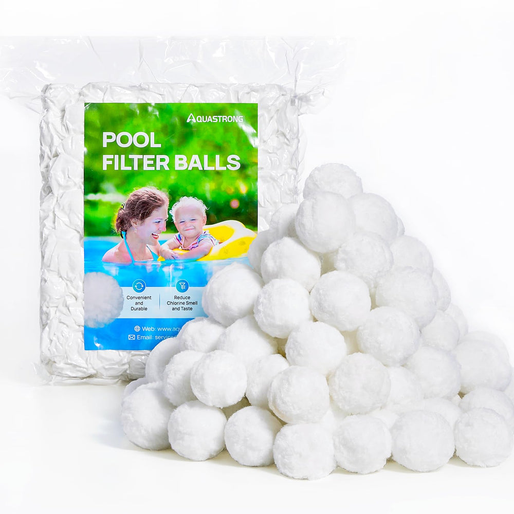 AQUASTRONG Pool Filter Balls 5.5 lbs pack front view
