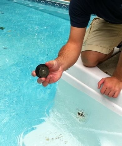 Aquatix Pro Pool Winterizing Plug side view showing rubber compression body