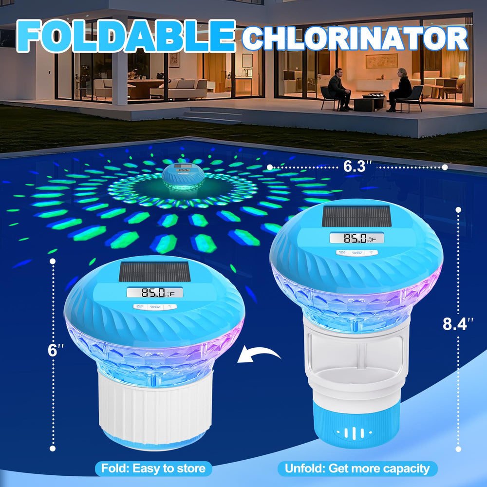 AquClor Chlorine Floater with 3-inch chlorine disks