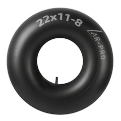 AR-PRO 22x11-8 inner tube front view with TR-13 valve stem