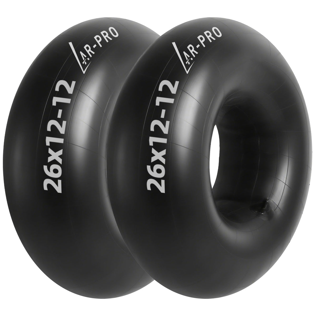 AR-PRO 26x12-12 inner tube front view with TR13 valve stem