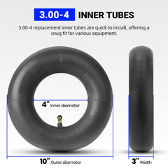 AR-PRO 3.00-4 inner tube side view