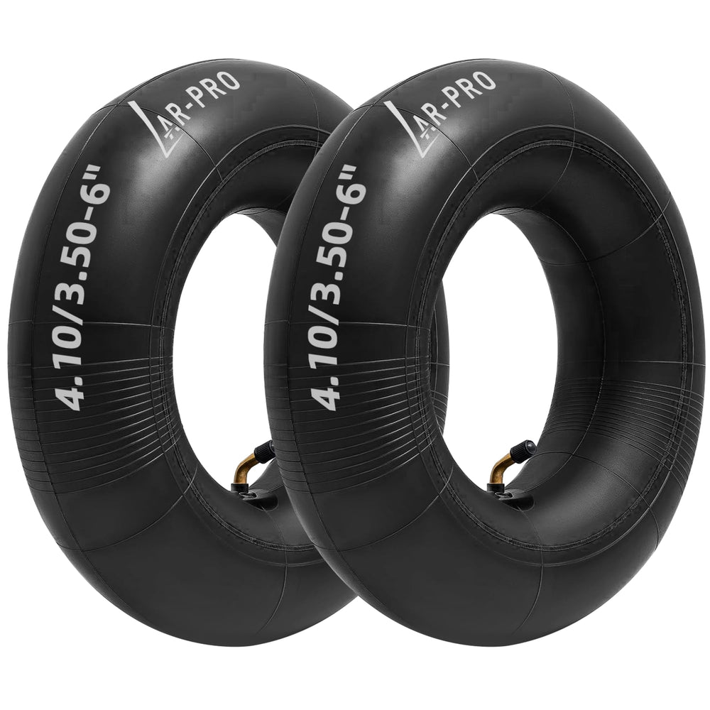 AR-PRO 4.10/3.50-6 inner tubes front view with TR-87 valve