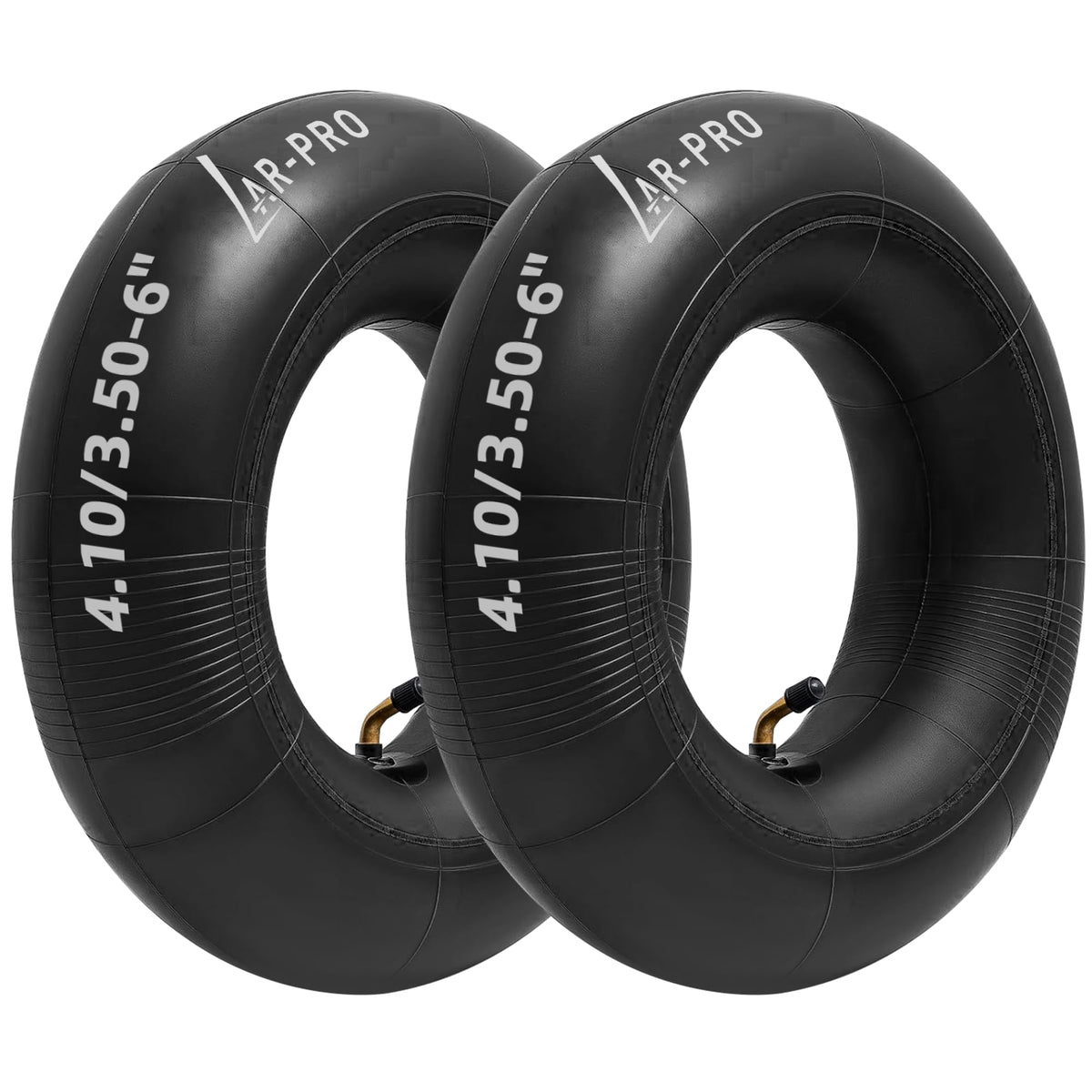 AR-PRO 4.10/3.50-6 inner tubes front view with TR-87 valve
