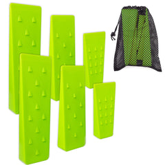 AR-PRO 6 Pack Tree Felling Wedges in storage bag
