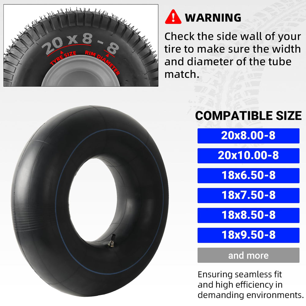 AR-PRO inner tube 20x10.00-8 shown in packaging