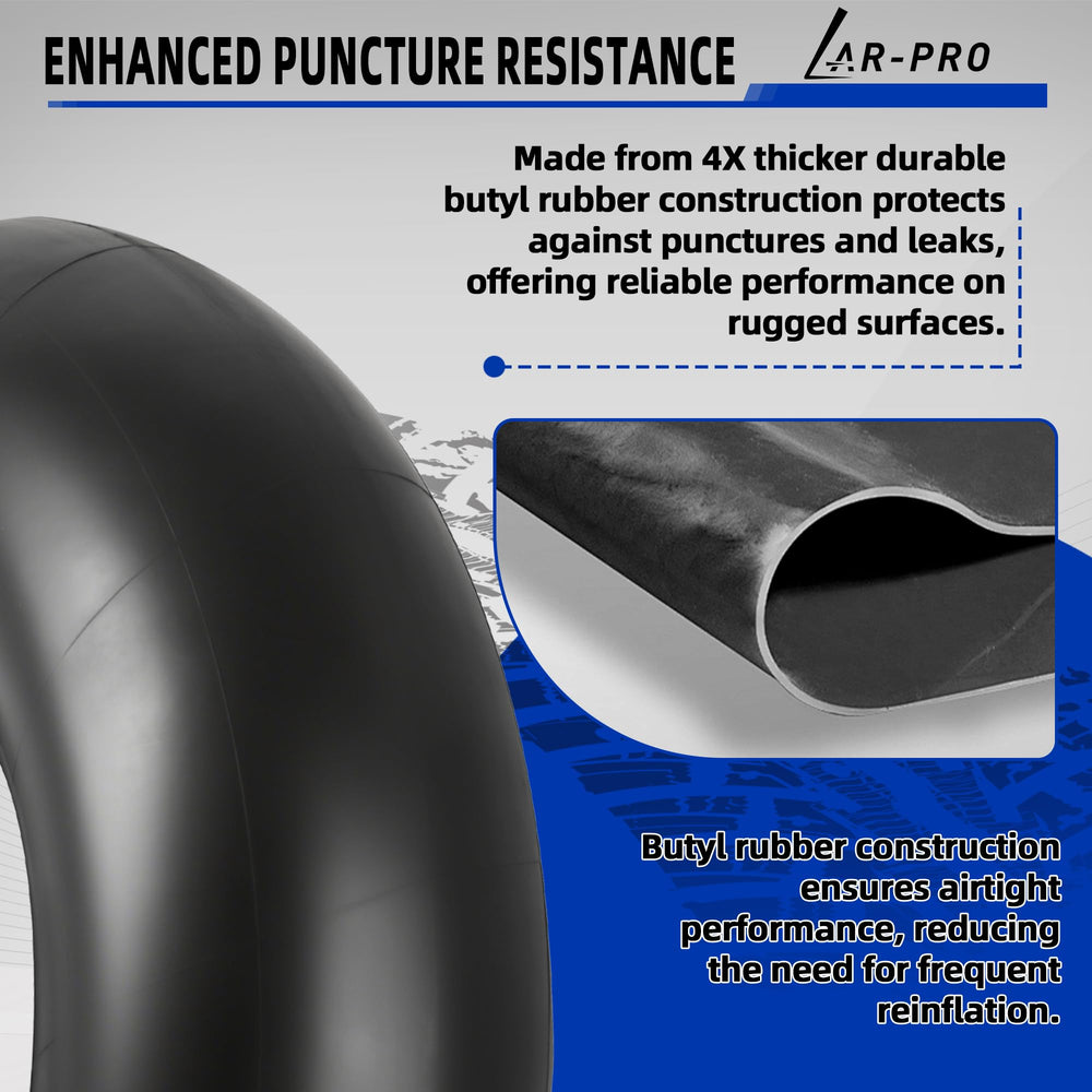 AR-PRO inner tube being installed on a tire