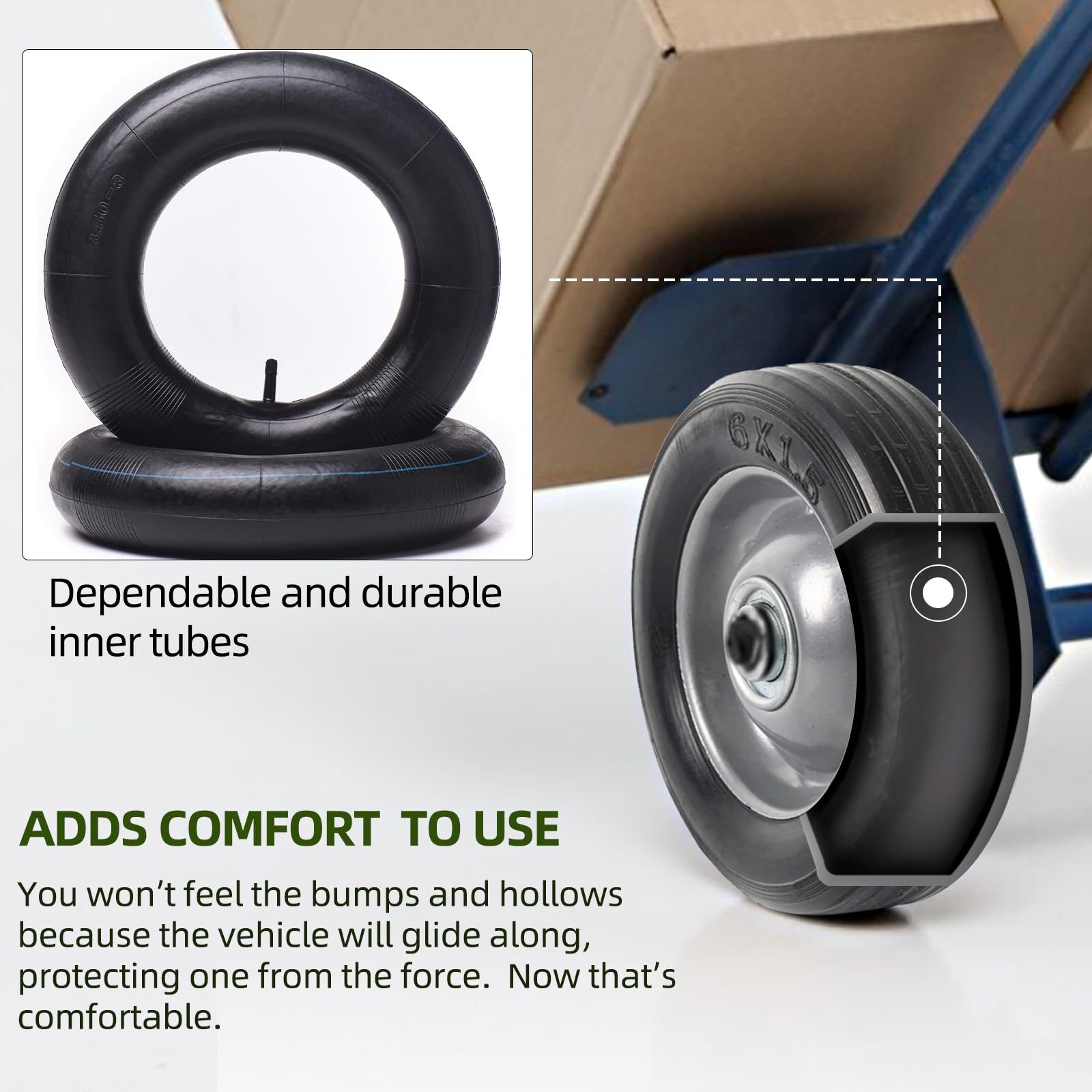 AR-PRO inner tube close-up of rubber material