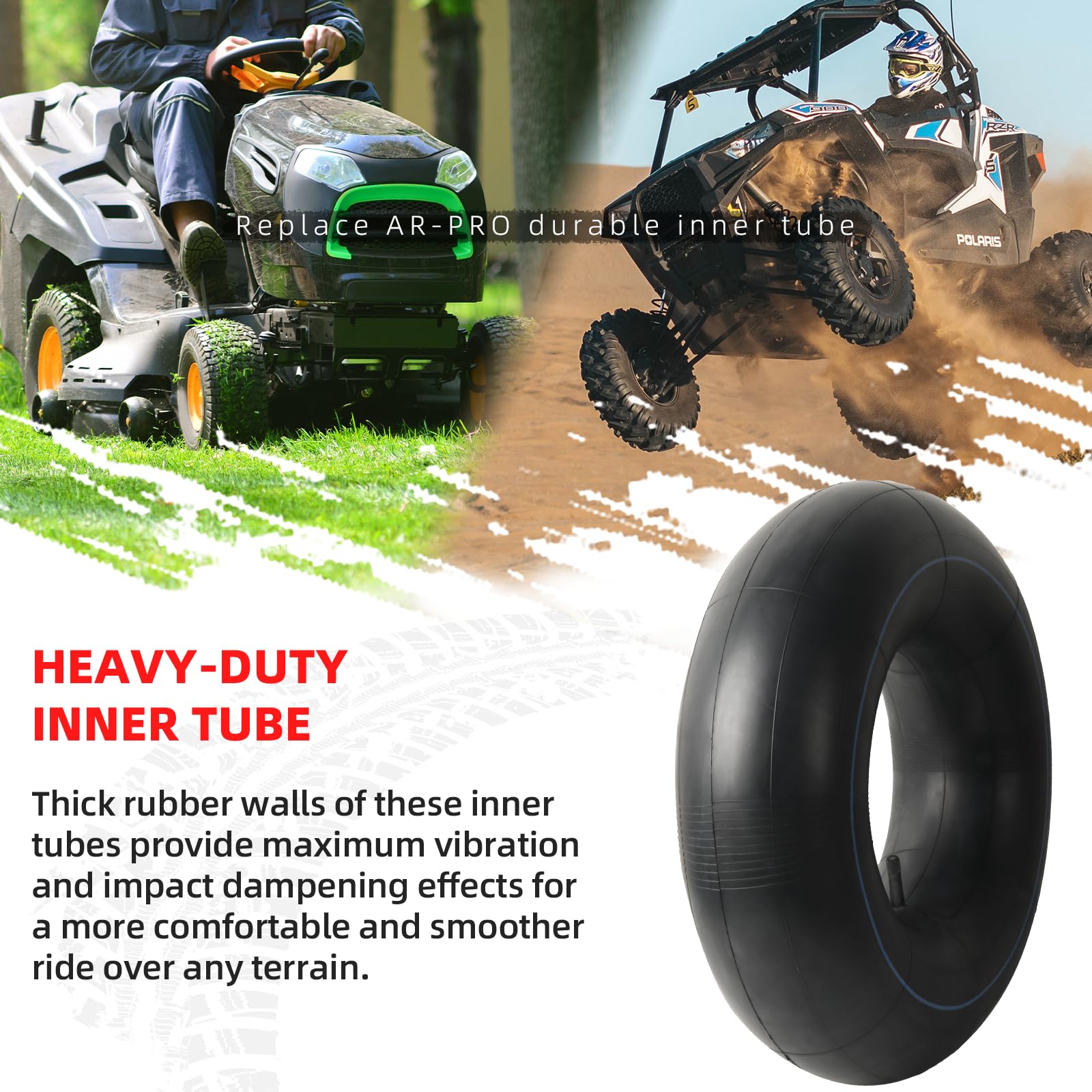 AR-PRO inner tube for lawn tractors and garden trailers