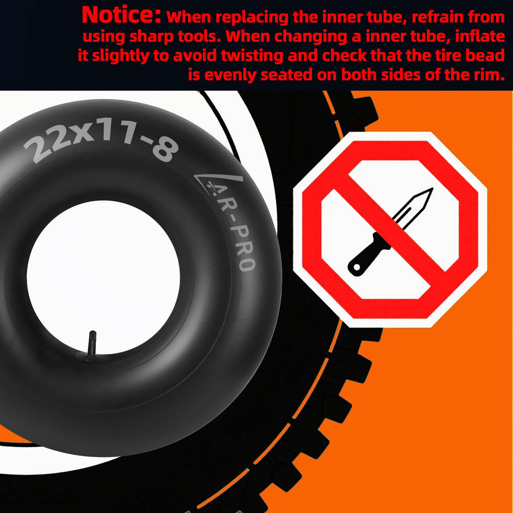 AR-PRO inner tube installation guide illustration